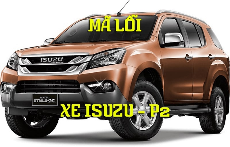 Mã Lỗi Xe Isuzu OBD II