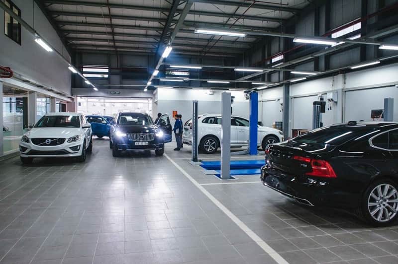 Học viên VATC tham quan xưởng dịch vụ hãng Volvo