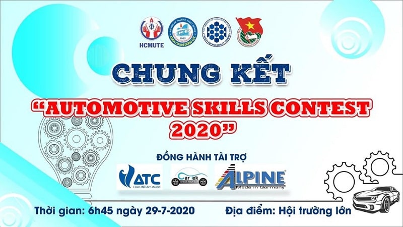 VATC đồng hành cùng cuộc thi tay nghề ô tô Đại Học Sư Phạm Kỹ Thuật