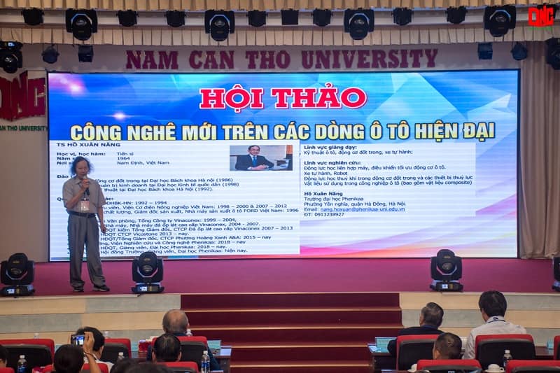 VATC tham dự hội thảo công nghệ ô tô tại trường ĐH Nam Cần Thơ