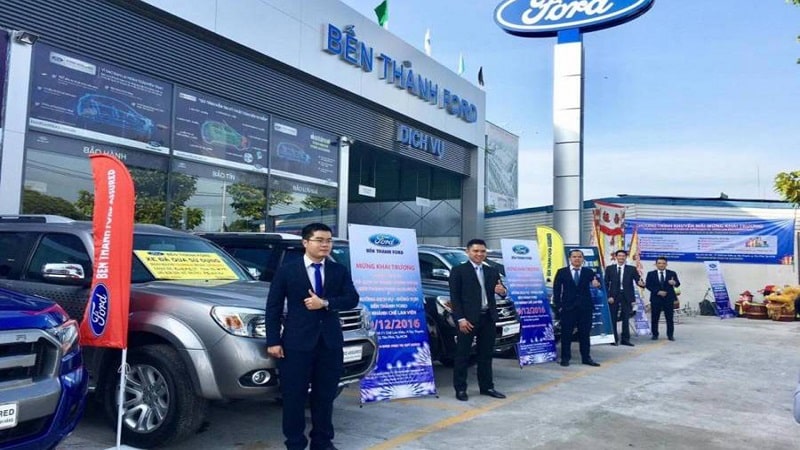 Bến Thành Ford Tuyển Dụng Tại TPHCM: KTV, Văn Phòng và Kinh Doanh